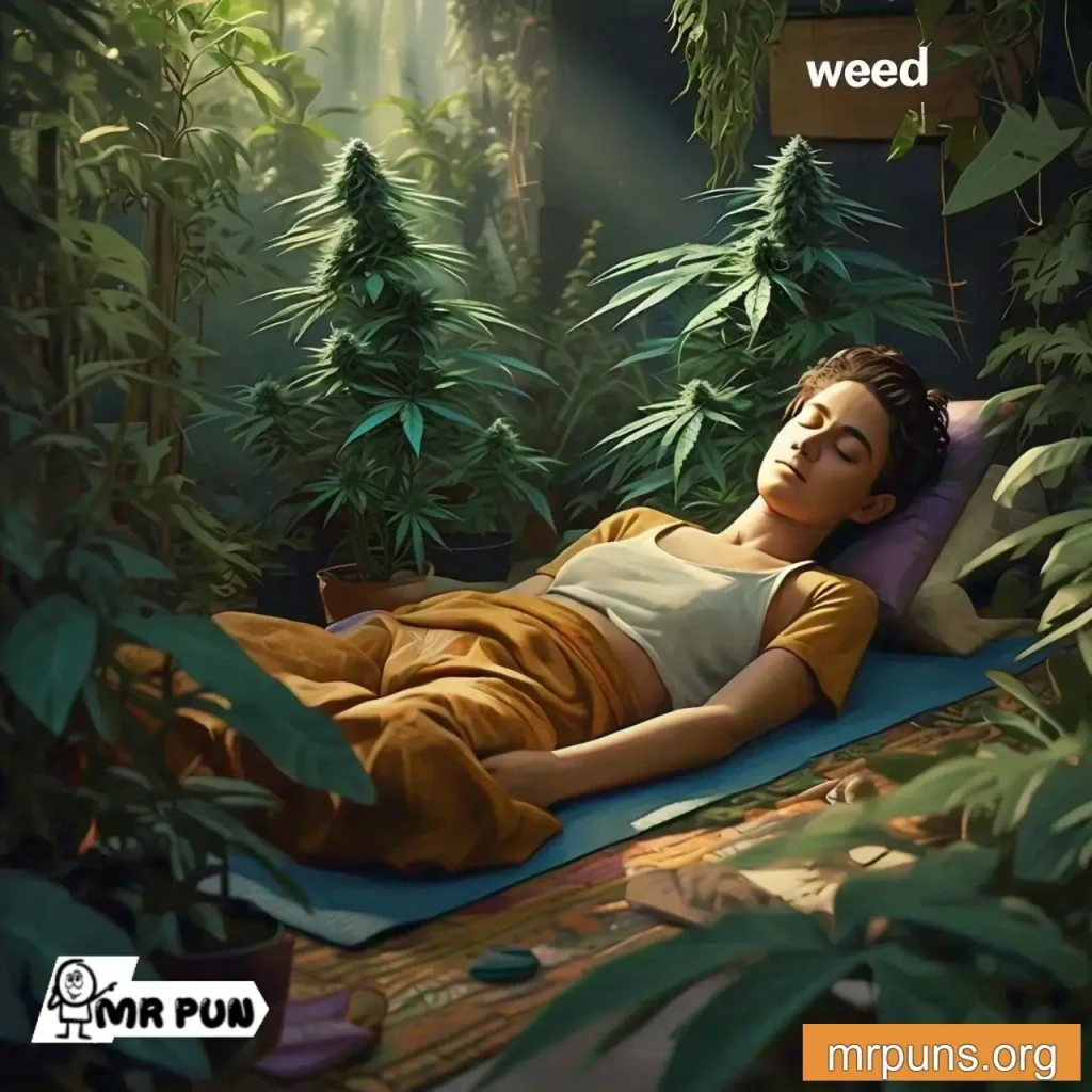 weed Relaxation pun