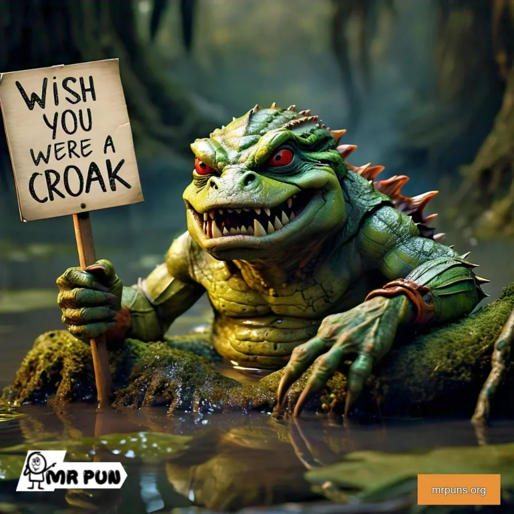 Swamp Creature Puns