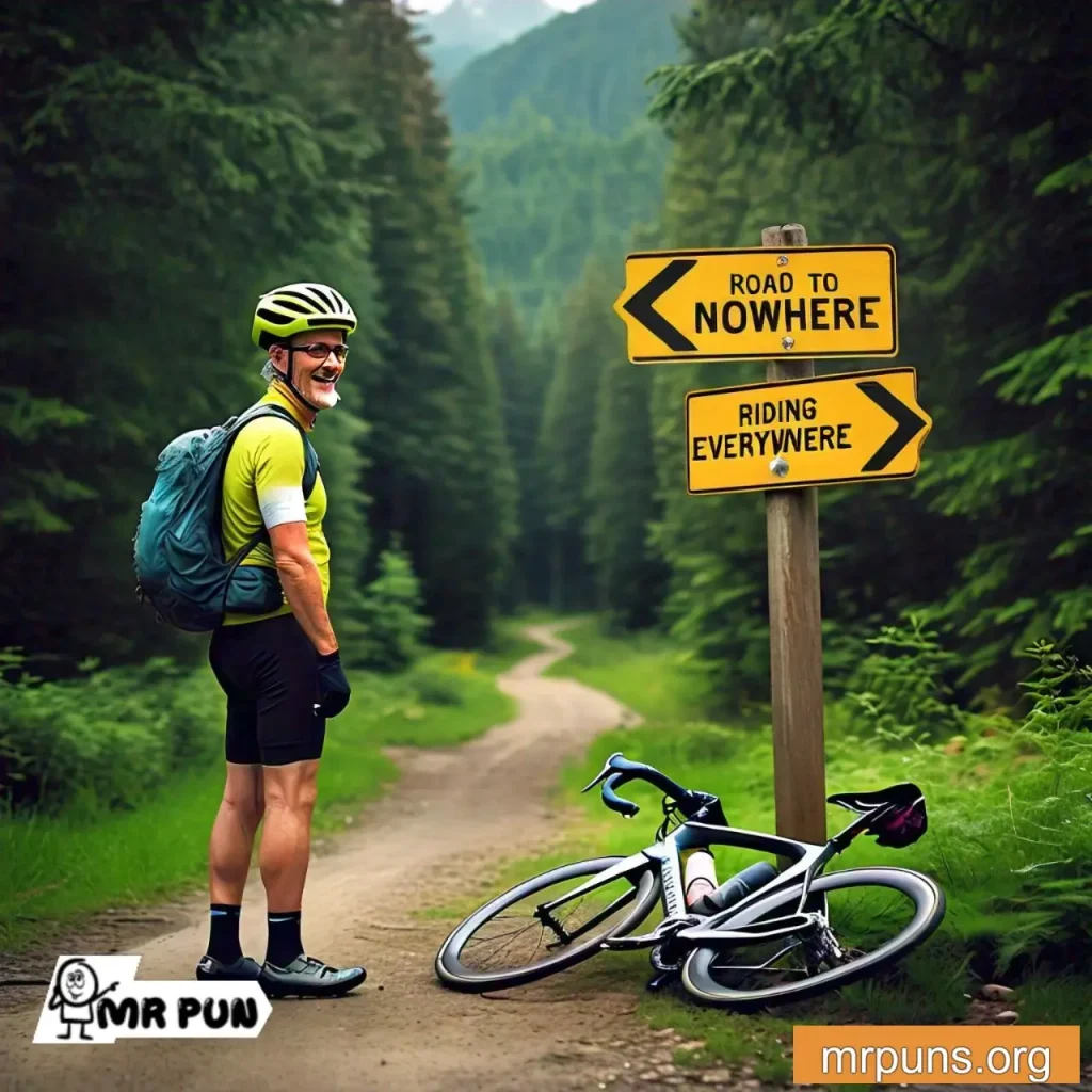  cycling Road and Trail Puns