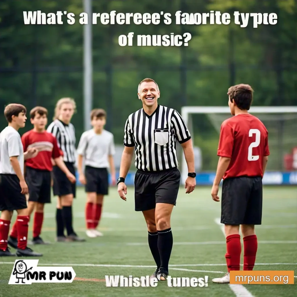 hoop Referee Jokes pun