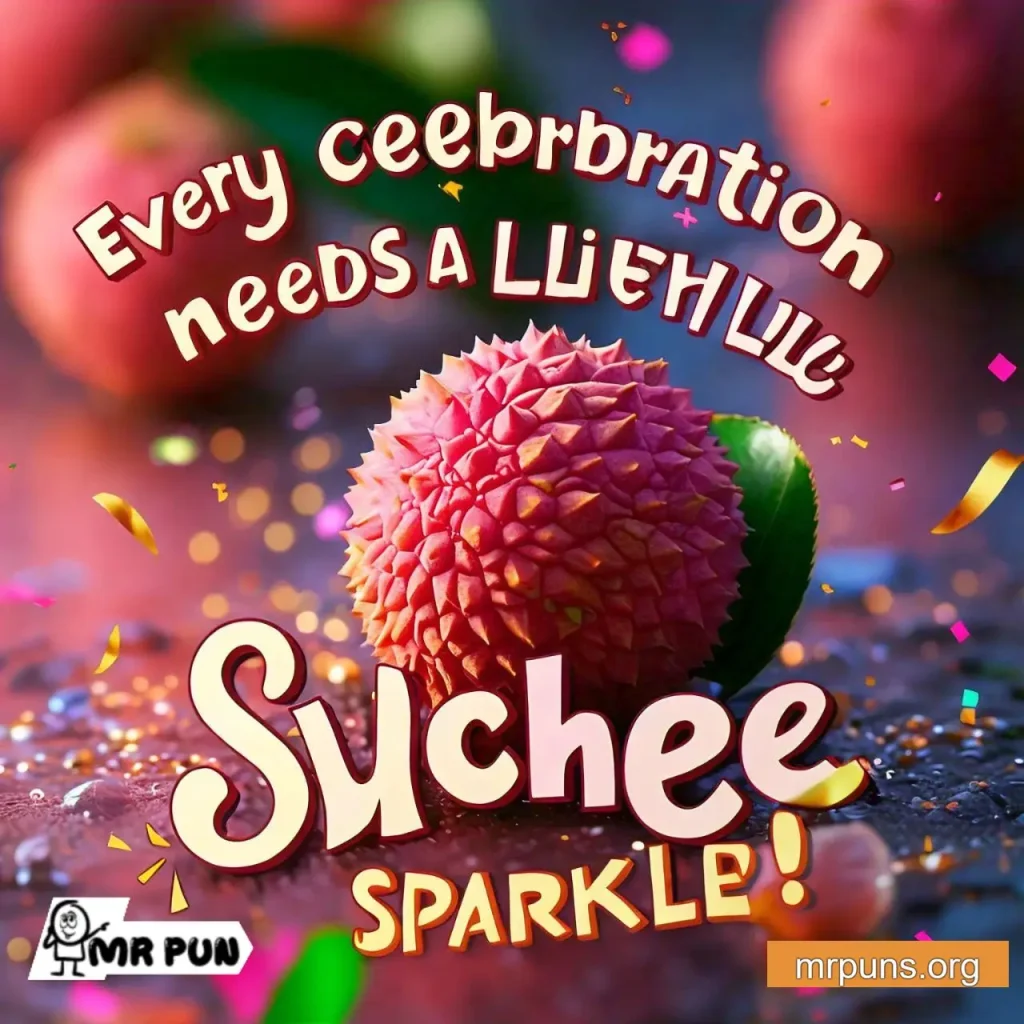 lychee Celebration Puns