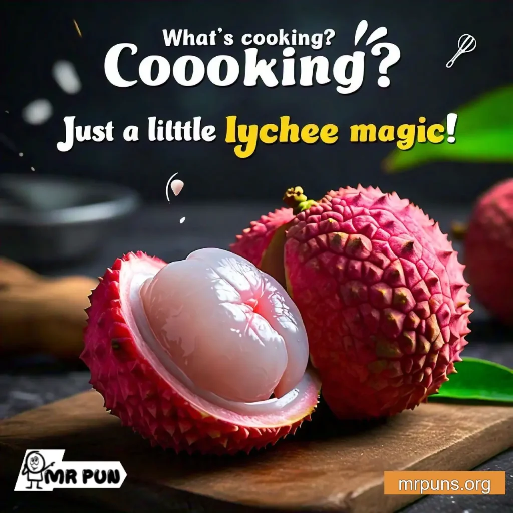 lychee Food Puns