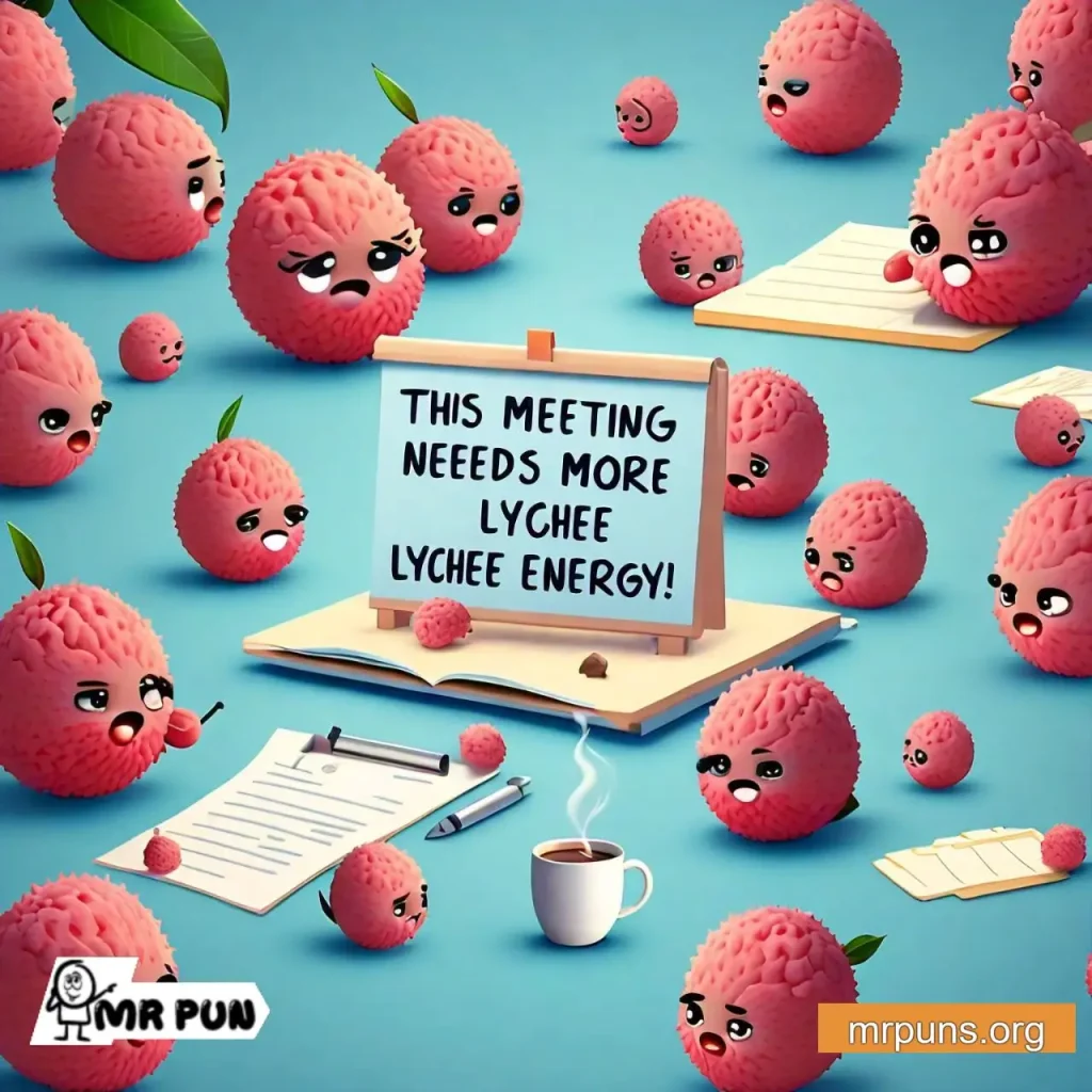 lychee Work Puns