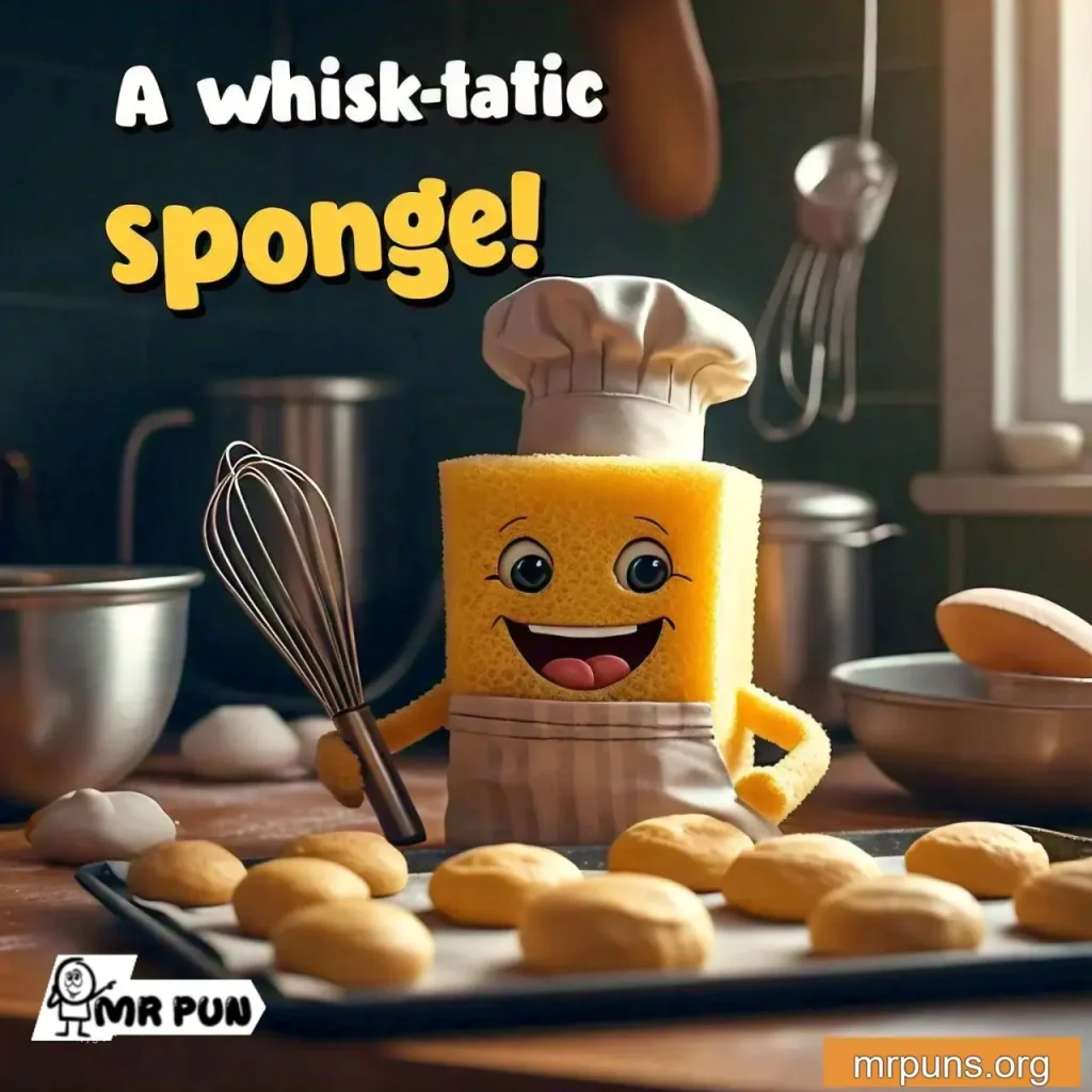 sponge Baking Puns