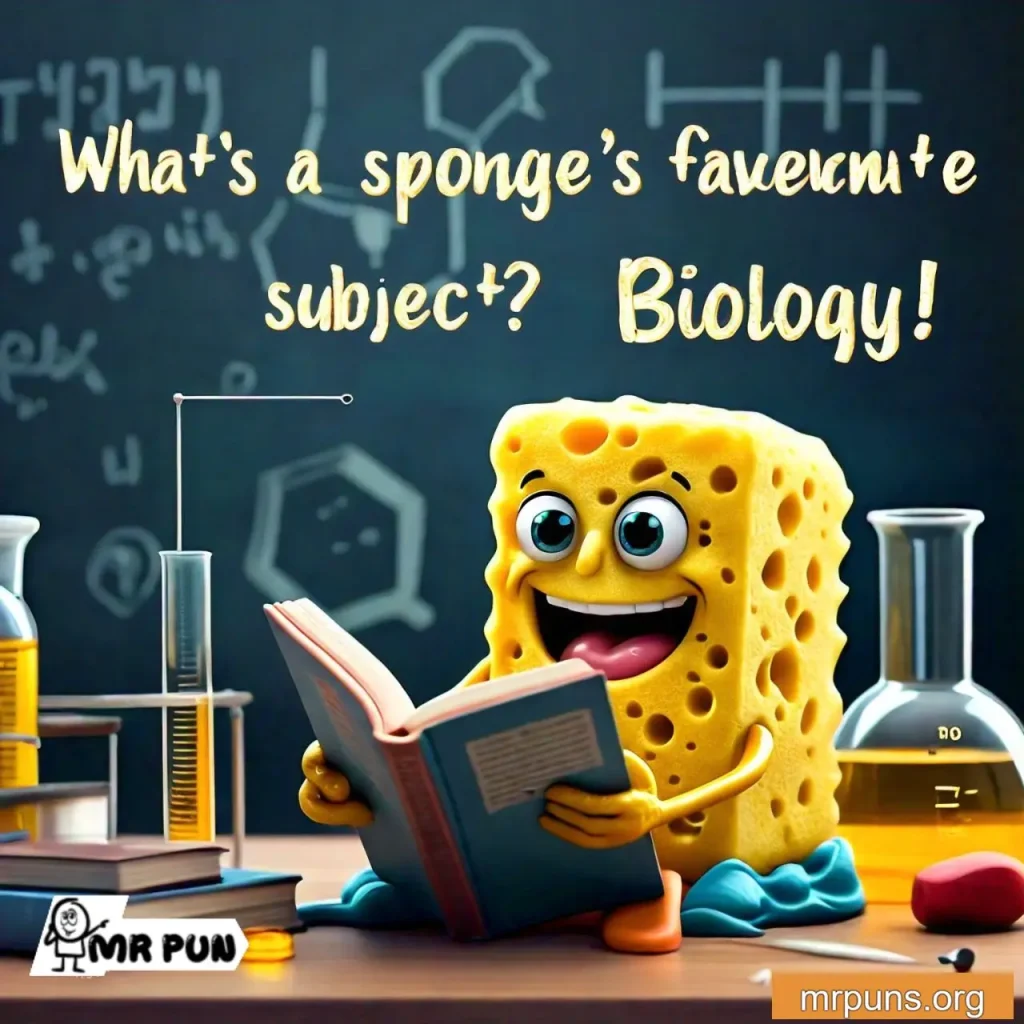 sponge Science Puns