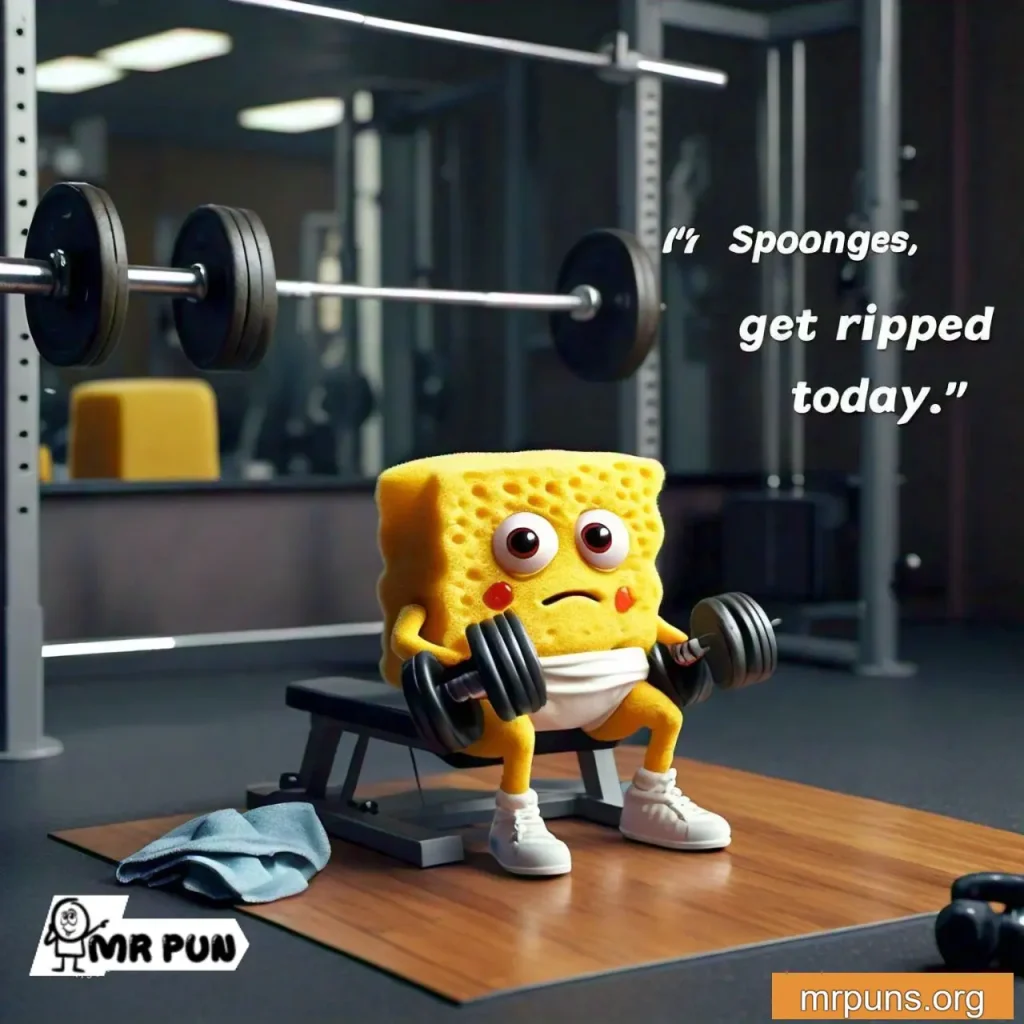 sponge Workout Puns